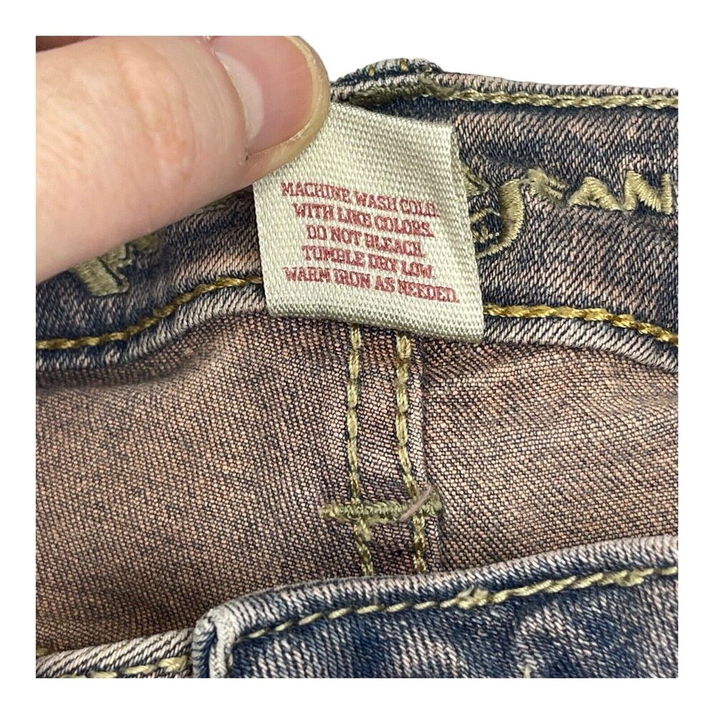 Arizona Jean Company Super Skinny Jeans Pink/Purple/Brown Women’s Size 11 - Picture 9 of 9